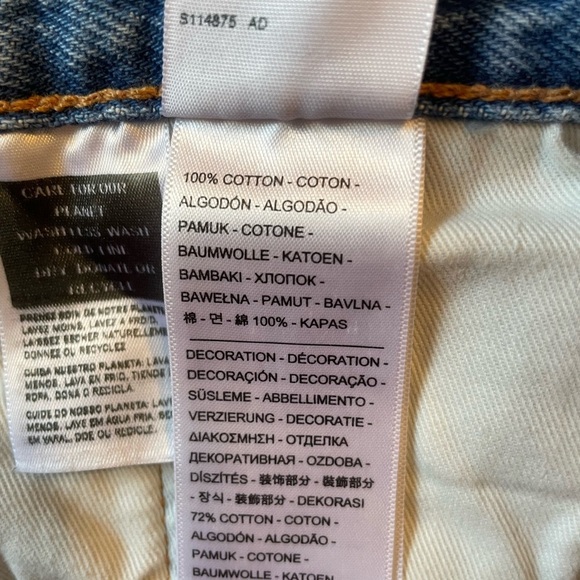 Levis Premium 501 150th Anniversary 93' Sashiko Patchwork 7" Shorts Size 30 - Picture 9 of 11